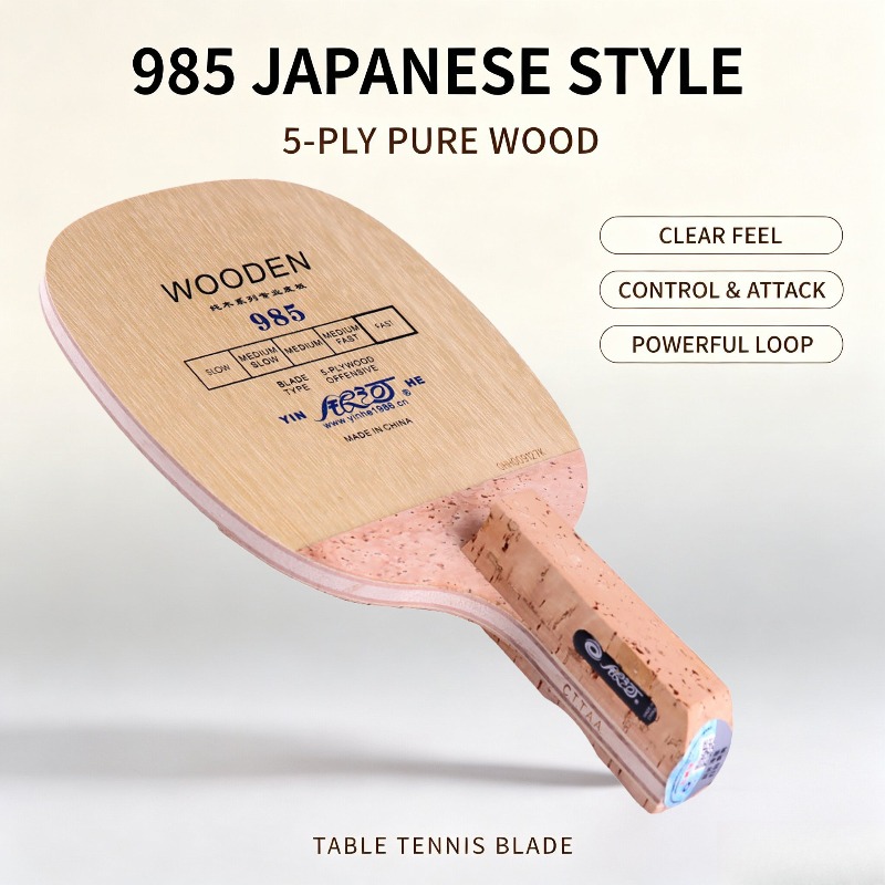 Table Tennis Paddle - YINHE 985, lame de tennis de