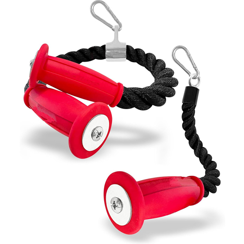 Sports Equipment List - Cordes ergonomiques pour triceps, fixation de
