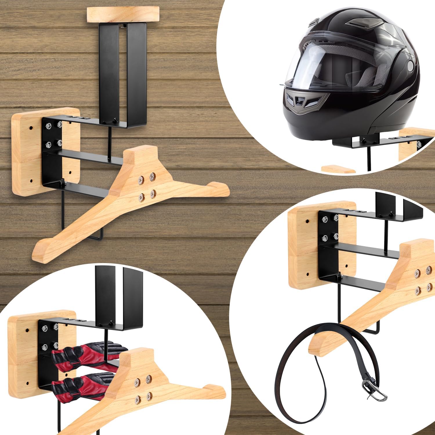 Support mural en bois pour cas - Sports Equipment Organizer Rack avis et prix