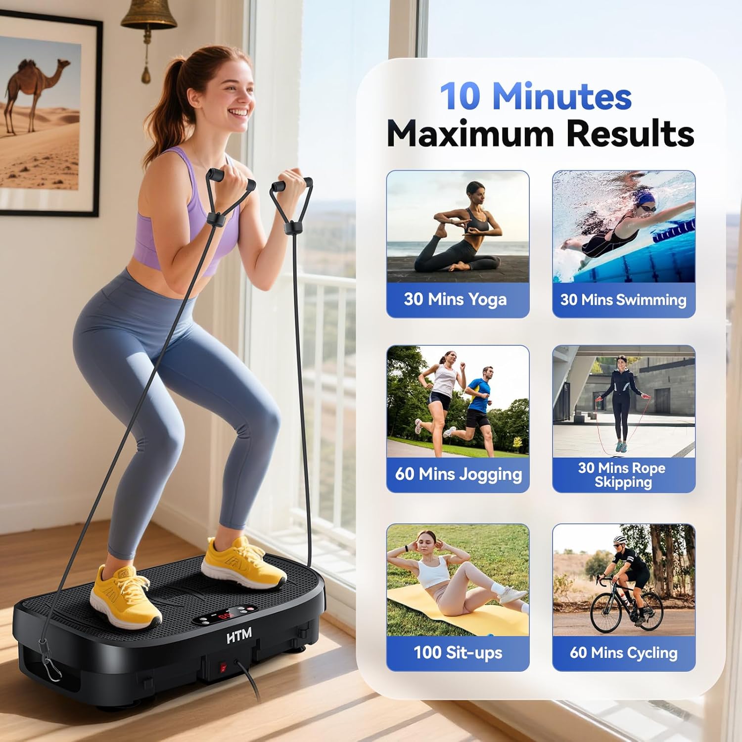 Plateforme vibrante pour brûle - Sports Equipment List avis et prix