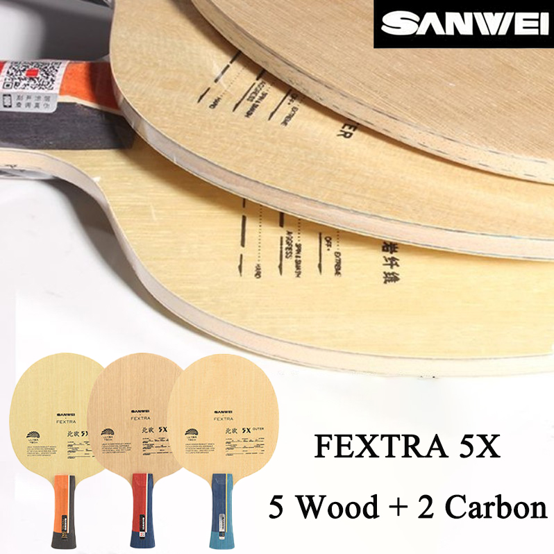 SANWEI FEXTRA 5X Raquette de T - Table Tennis Paddle avis et prix