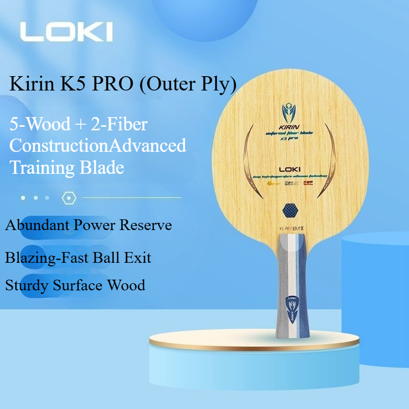 LOKI Kirin K5 PRO lame de Tenn - Table Tennis Paddle avis et prix