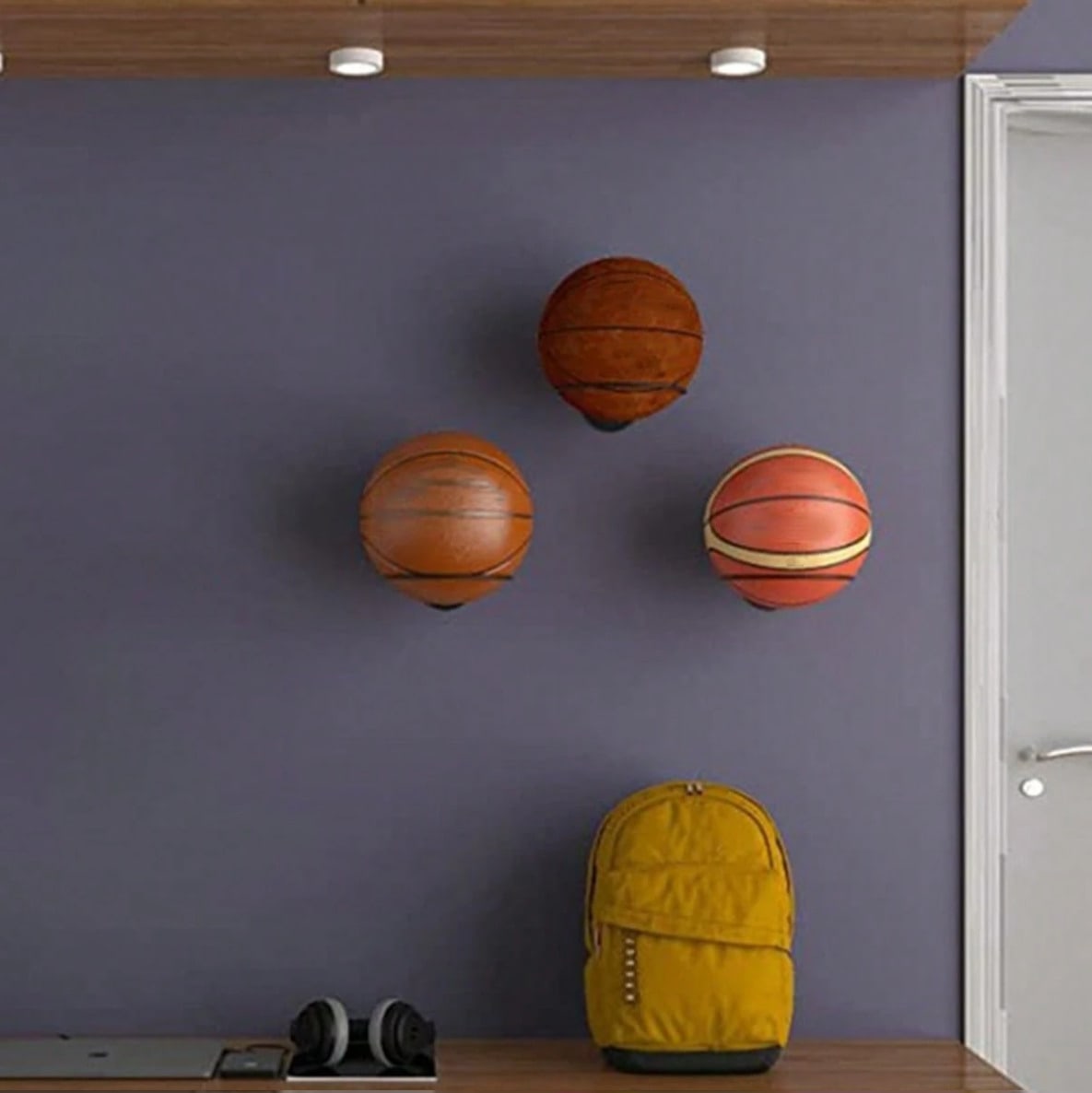 Support mural compact pour bal - Sports Equipment Storage Rack avis et prix