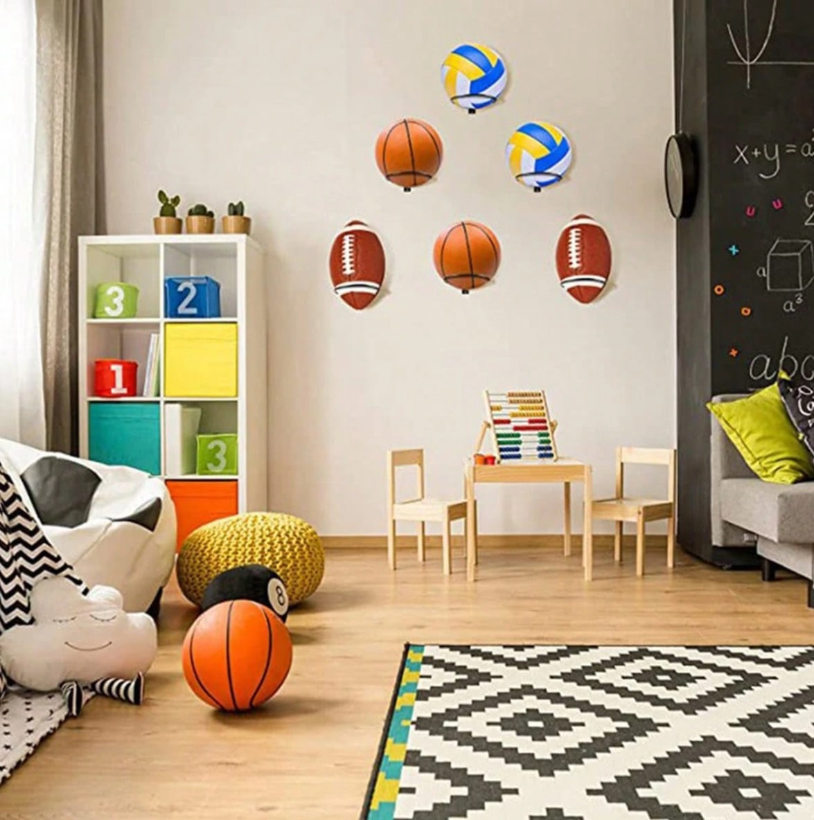Support mural compact pour bal - Sports Equipment Storage Rack avis et prix